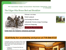 Tablet Screenshot of olin-house.com